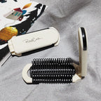 Mini Folding Hair Brush - מברשת שיער מתקפלת עם מראה