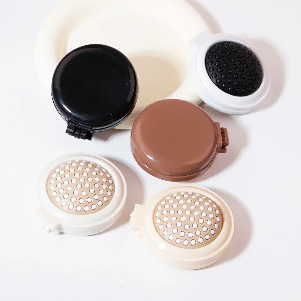 Mini Folding Hair Brush - מברשת שיער מתקפלת עם מראה