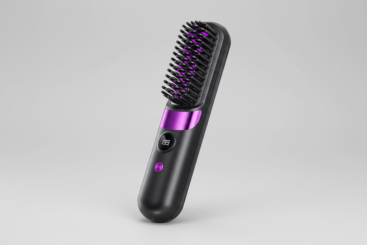 Portable Hair Straight Brush - מברשת החלקה ניידת לשיער