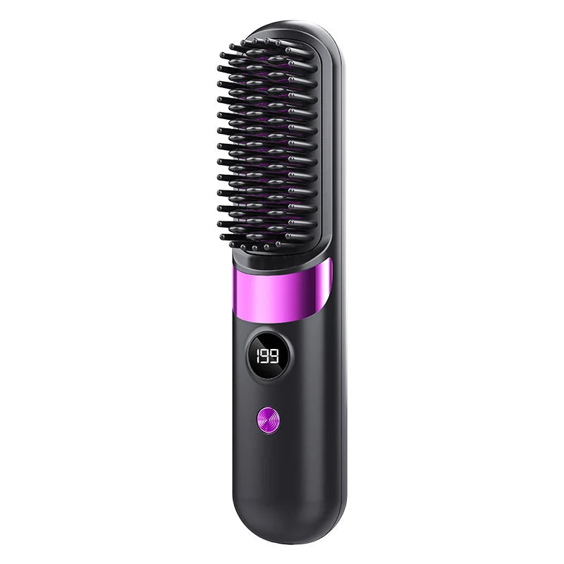 Portable Hair Straight Brush - מברשת החלקה ניידת לשיער