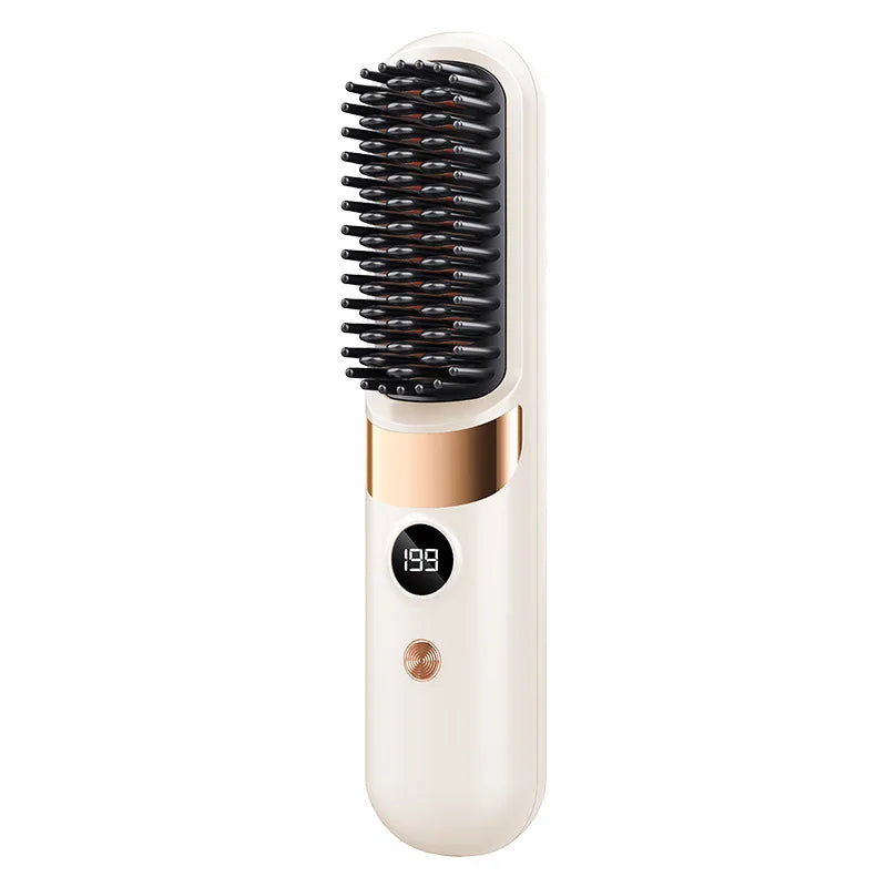 Portable Hair Straight Brush - מברשת החלקה ניידת לשיער