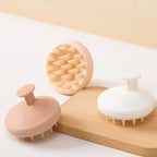 Silicone Scalp Massage Brush - מברשת סיליקון לעיסוי הקרקפת